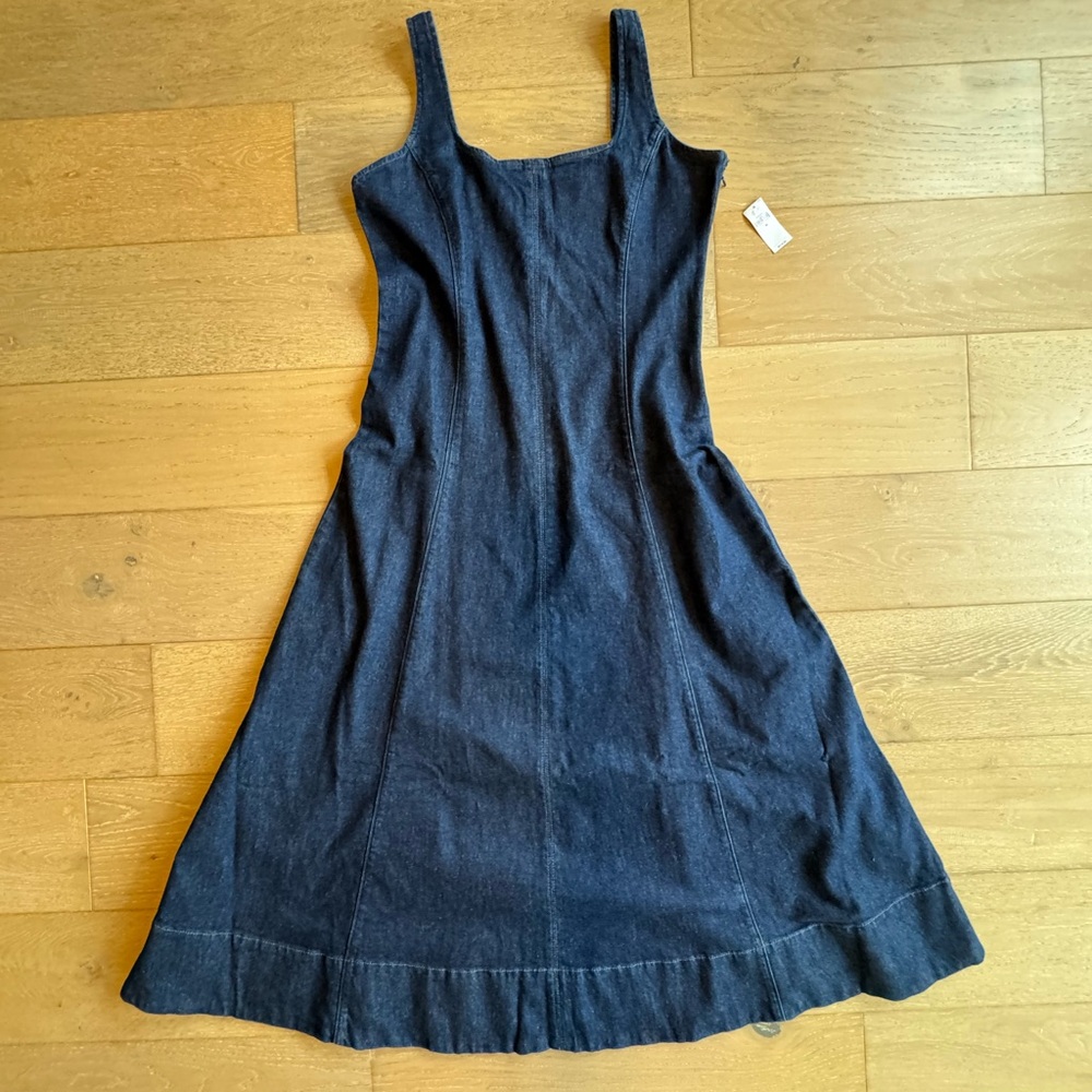 NWT GAP Denim Midi Dress - Size Medium